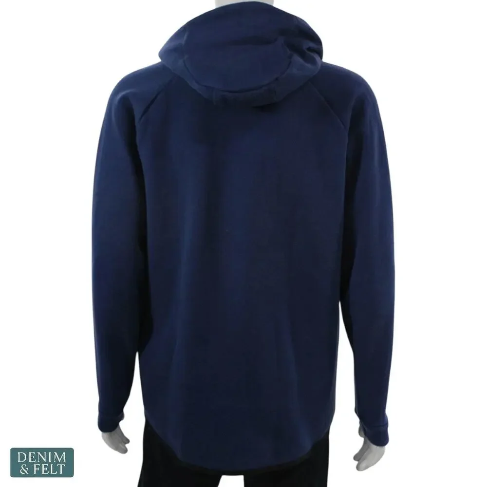 Nike Tech Fleece Windrunner Hoodie Obsidian Blue Full Zip Athletic Jacket Large‎